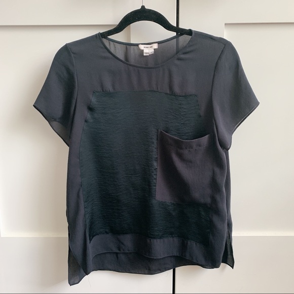 Helmet Lang oversized poly top - Picture 2 of 7